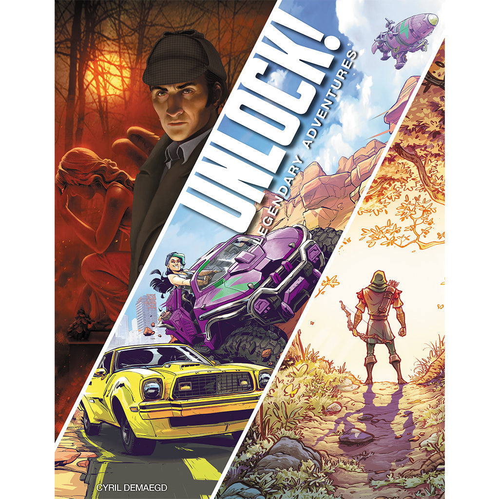 UNLOCK! Legendary Adventures - Trò chơi thẻ bài giải đố Escape Room - Space Cowboys