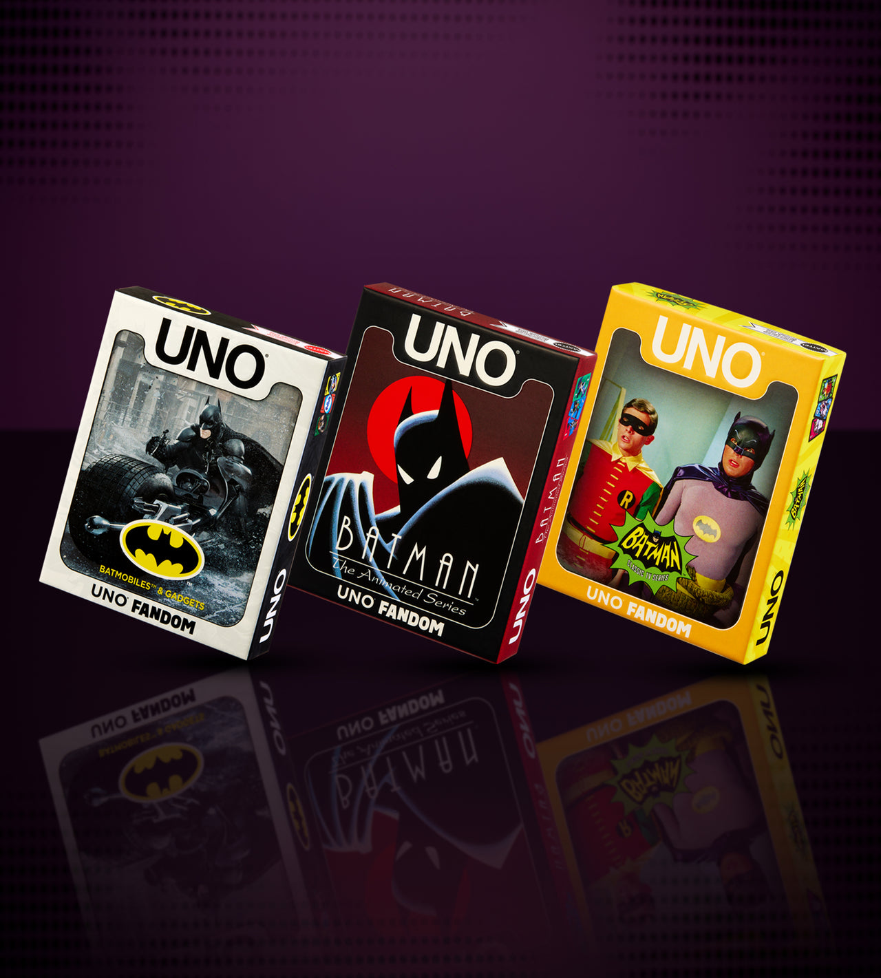 UNO Fandom Batman Classic TV Series Deck - Trò Chơi Thẻ Bài Sưu Tầm Kỷ Niệm 85 Năm - Mattel Creations