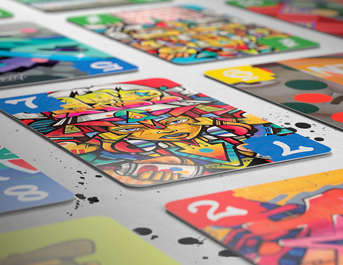 Museum of Graffiti x UNO Card Deck - Bộ Bài UNO Nghệ Thuật Giới Hạn - Mattel - Hình ảnh bổ sung 12