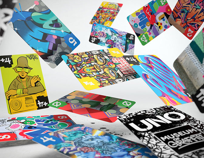 Museum of Graffiti x UNO Card Deck - Bộ Bài UNO Nghệ Thuật Giới Hạn - Mattel - Hình ảnh bổ sung 13
