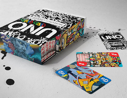 Museum of Graffiti x UNO Card Deck - Bộ Bài UNO Nghệ Thuật Giới Hạn - Mattel - Hình ảnh bổ sung 14