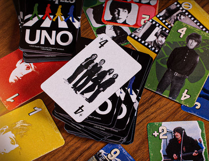 UNO Canvas The Beatles Card Game - Bộ Bài Thẻ Bài Nghệ Thuật Sưu Tầm - Mattel Mattel - ảnh 3 - Card Game