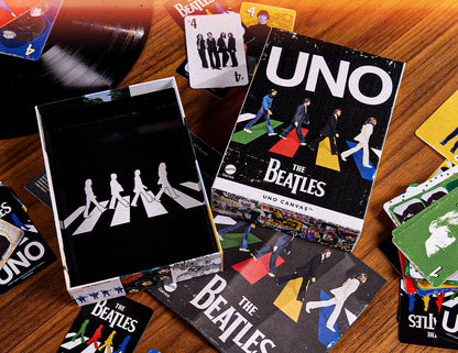 UNO Canvas The Beatles Card Game - Bộ Bài Thẻ Bài Nghệ Thuật Sưu Tầm - Mattel