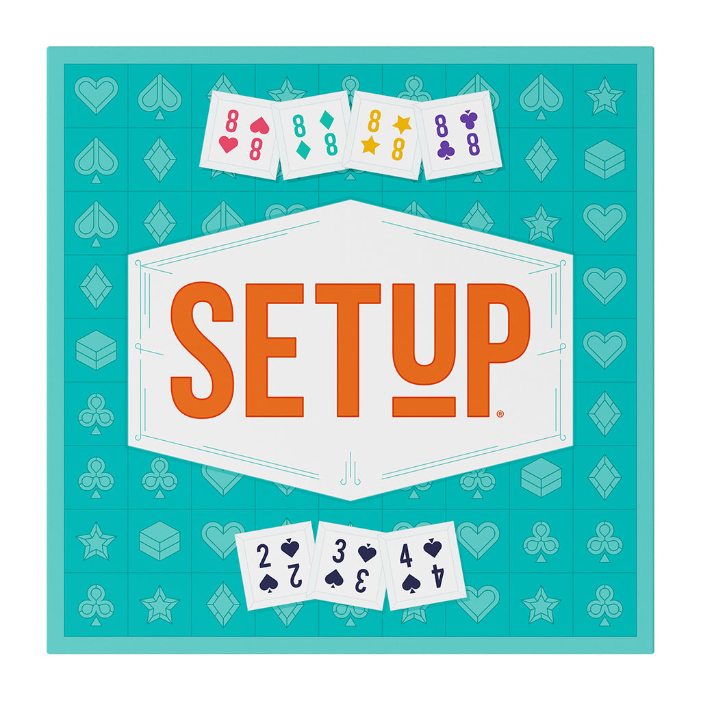 SetUp - Innovative Rummy-Style Board Game - Board Game Gia Đình Rummy Sáng Tạo Bezzerwizzer