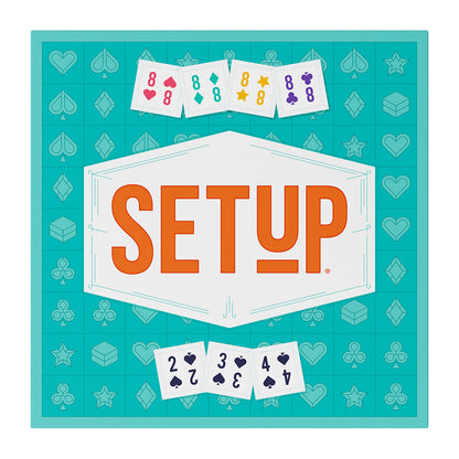 SetUp - Innovative Rummy-Style Board Game - Board Game Gia Đình Rummy Sáng Tạo Bezzerwizzer