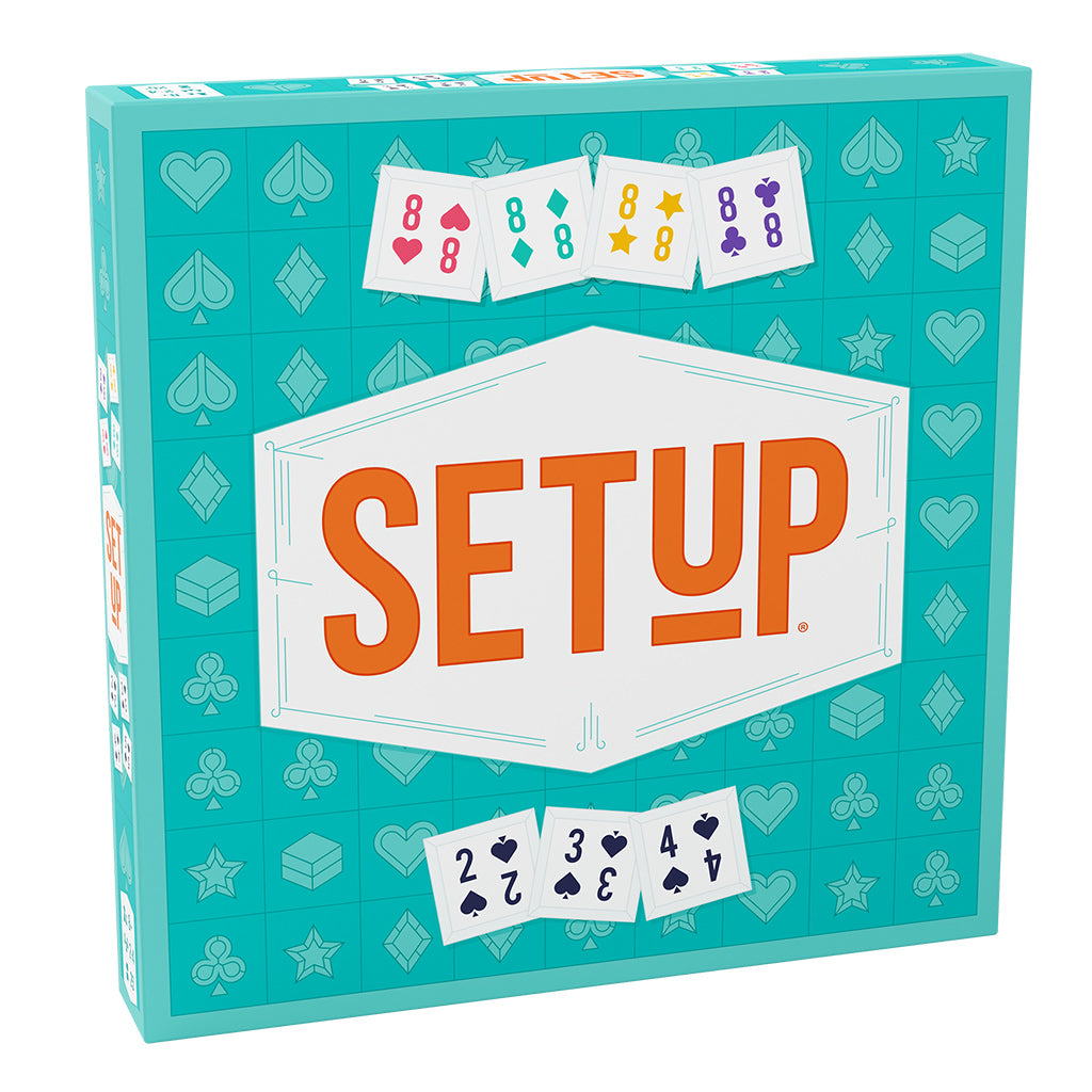 SetUp - Innovative Rummy-Style Board Game - Board Game Gia Đình Rummy Sáng Tạo Bezzerwizzer
