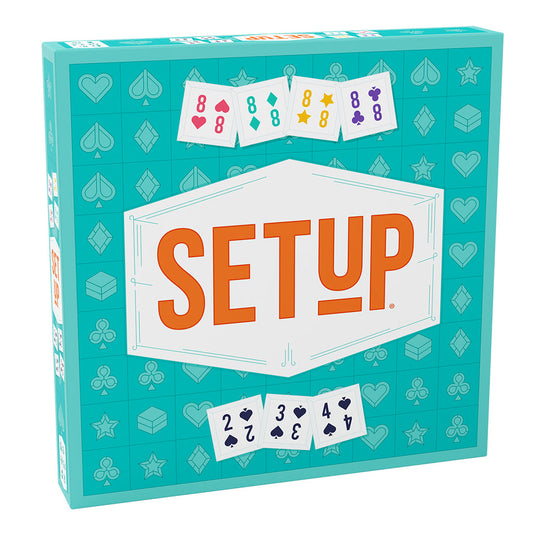 SetUp - Innovative Rummy-Style Board Game - Board Game Gia Đình Rummy Sáng Tạo Bezzerwizzer