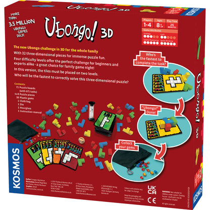 Ubongo 3D - Board Game Xếp Hình 3D Trí Tuệ - Thames & Kosmos - Hình ảnh bổ sung 6