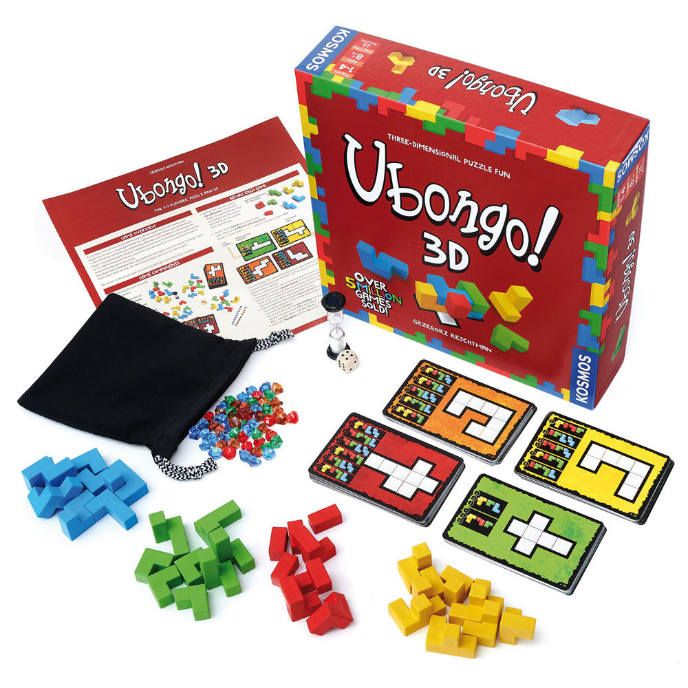 Ubongo 3D - Board Game Xếp Hình 3D Trí Tuệ - Thames & Kosmos - Góc nhìn khác 3