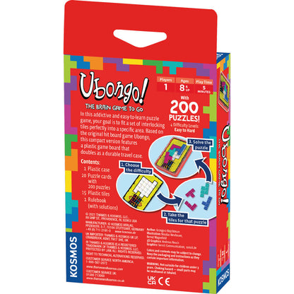 Ubongo: The Brain Game to Go - Trò Chơi Giải Đố Bỏ Túi Trí Tuệ - Thames & Kosmos - Hình ảnh bổ sung 6