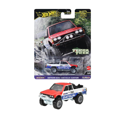 Luxury Supercar Datsun Off-Road Racer - Siêu xe mô hình tỷ lệ 1:64 - Hot Wheels FPY86 - Hình ảnh sản phẩm
