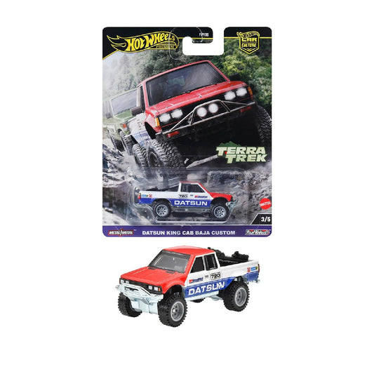 Luxury Supercar Datsun Off-Road Racer - Siêu xe mô hình tỷ lệ 1:64 - Hot Wheels FPY86 - Hình ảnh sản phẩm