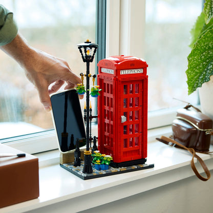 LEGO® Ideas Red London Telephone Box - Mô hình Bốt Điện Thoại London (21347) - LEGO - Hình ảnh bổ sung 7