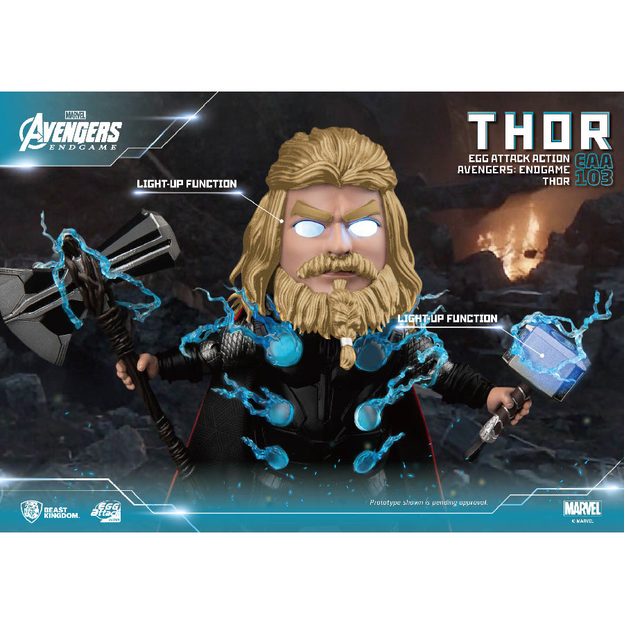 Avengers: Endgame Thor - Mô hình hành động Egg Attack Action - Beast Kingdom EAA-103