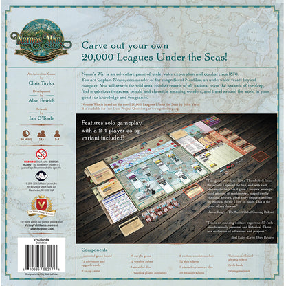 Nemo's War Board Game - Board Game Chiến Thuật Nhập Vai - Tabletop Tycoon