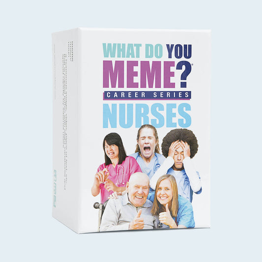 What Do You Meme?® Career Series - Nurses Card Game - Trò chơi thẻ bài hài hước cho Y tá - Relatable - Hình ảnh sản phẩm