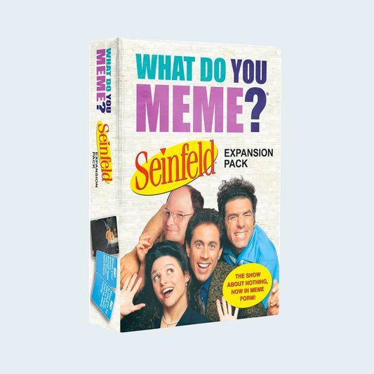 Seinfeld Expansion Pack For What Do You Meme?® Card Game - Bộ Mở Rộng Trò Chơi Thẻ Bài Tiệc Tùng - Relatable - Hình ảnh sản phẩm