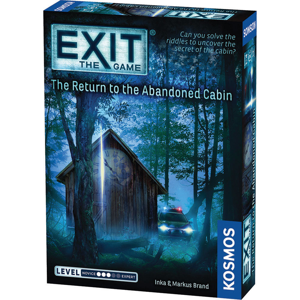 EXIT: The Return to the Abandoned Cabin - Trò chơi Giải đố Escape Room - Thames & Kosmos - Hình ảnh sản phẩm