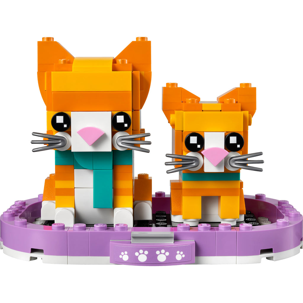LEGO® BrickHeadz™ Ginger Tabby - Đồ Chơi Lắp Ráp Mèo Mướp Vàng - LEGO 40480 LEGO - ảnh 2 - Lego