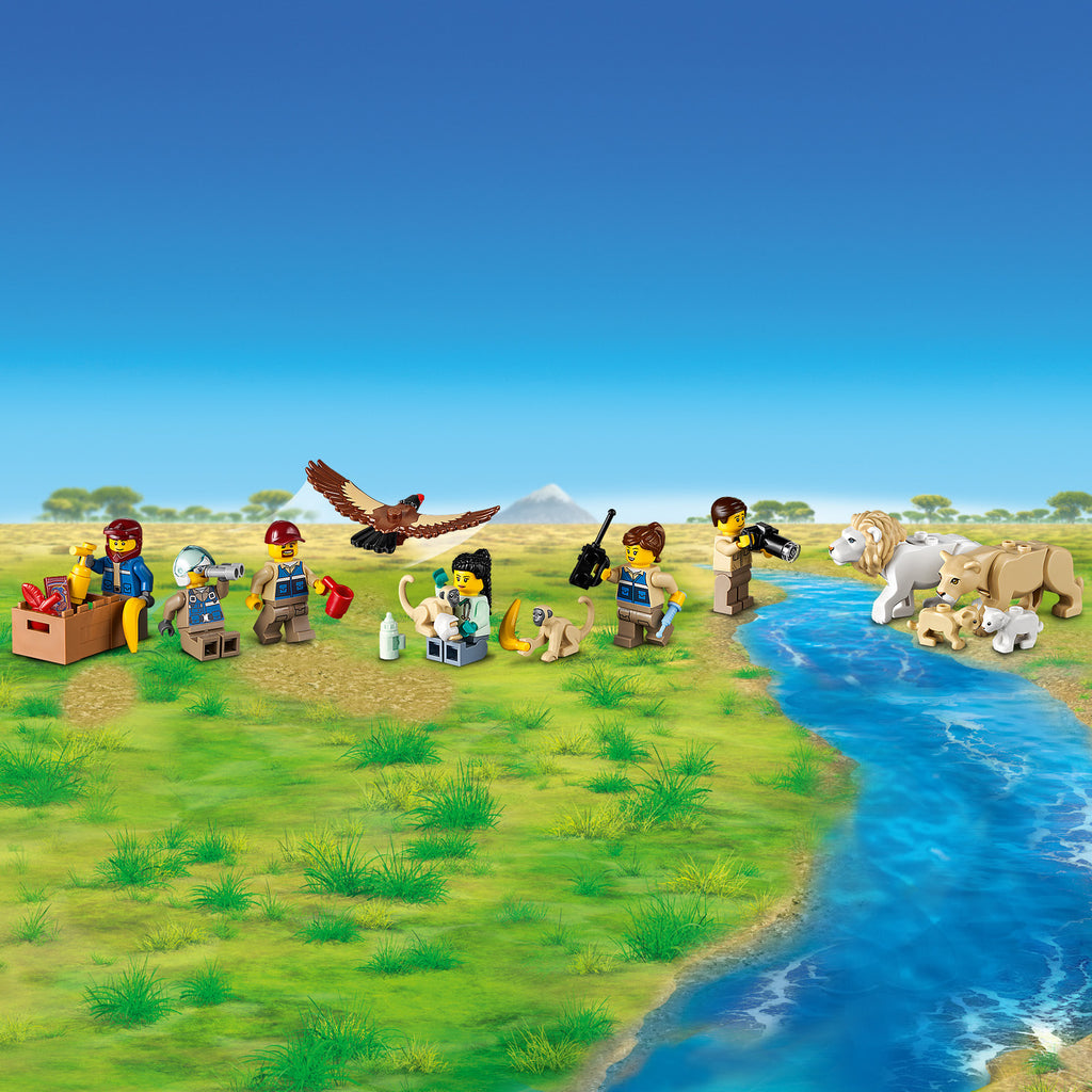 LEGO® City Wildlife Rescue Camp - Trạm Cứu Hộ Động Vật Hoang Dã - LEGO 60307 LEGO - ảnh 1 - Lego