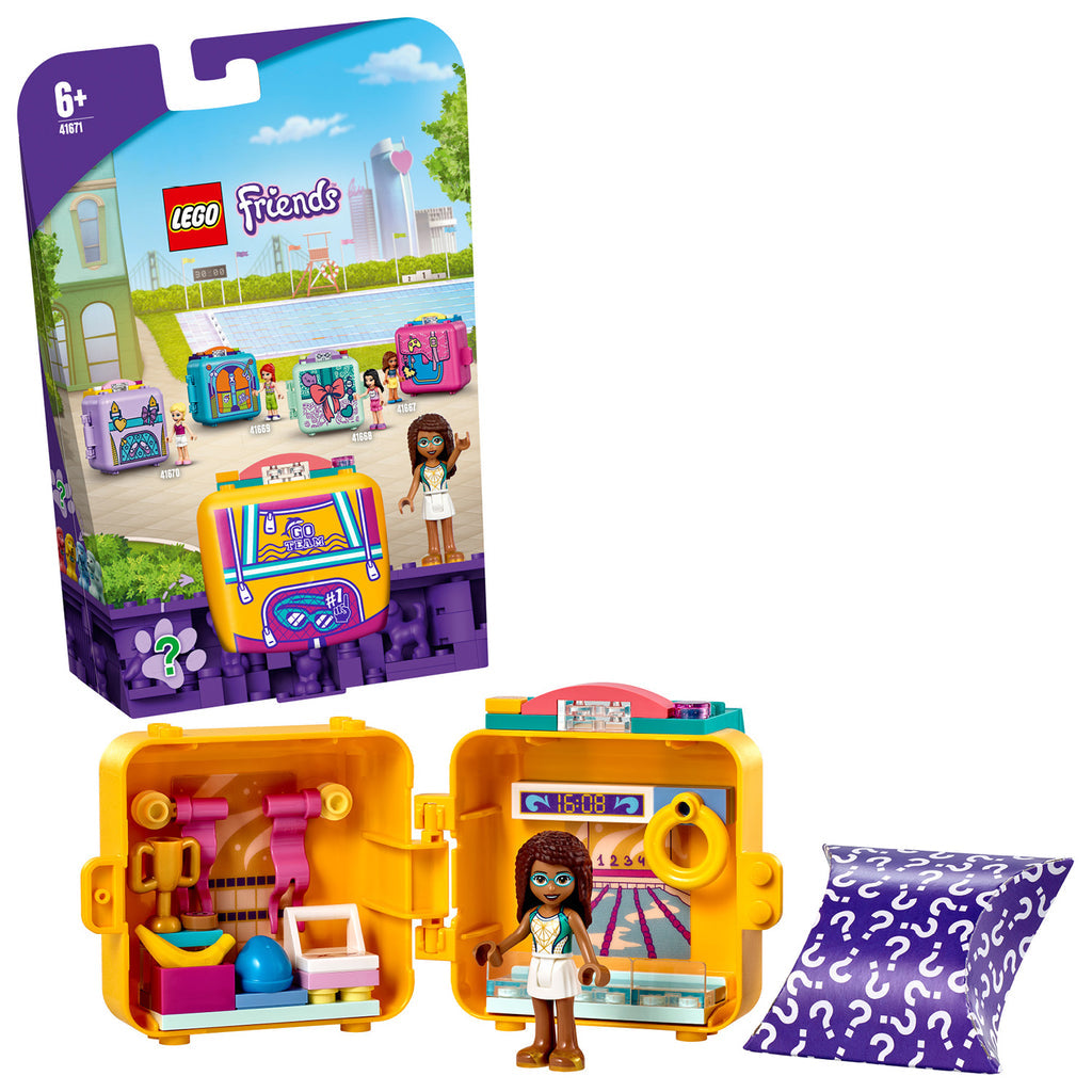 LEGO® Friends™ Andreas Swimming Cube - Đồ Chơi Lắp Ráp Khối Bơi Lội Của Andrea - LEGO 41671 - Hình ảnh bổ sung 6