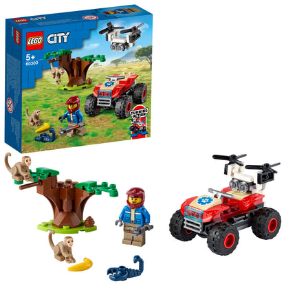 LEGO® City Wildlife Rescue ATV - Xe Địa Hình Cứu Hộ Động Vật LEGO 60300 LEGO - ảnh 2 - LEGO
