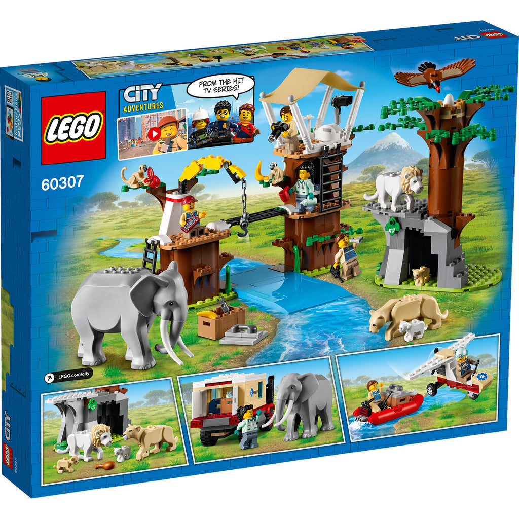 LEGO® City Wildlife Rescue Camp - Trạm Cứu Hộ Động Vật Hoang Dã - LEGO 60307 LEGO - ảnh 3 - Lego