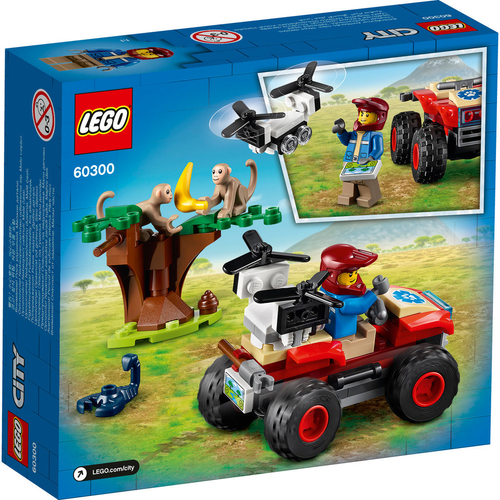 LEGO® City Wildlife Rescue ATV - Xe Địa Hình Cứu Hộ Động Vật LEGO 60300 LEGO - ảnh 3 - LEGO