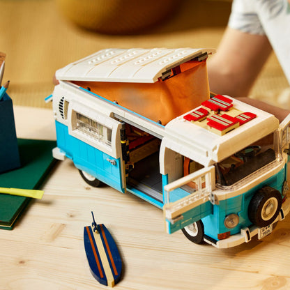 LEGO® Creator Expert Volkswagen T2 Camper Van - Mô Hình Xe Cắm Trại Cổ Điển Chính Hãng LEGO