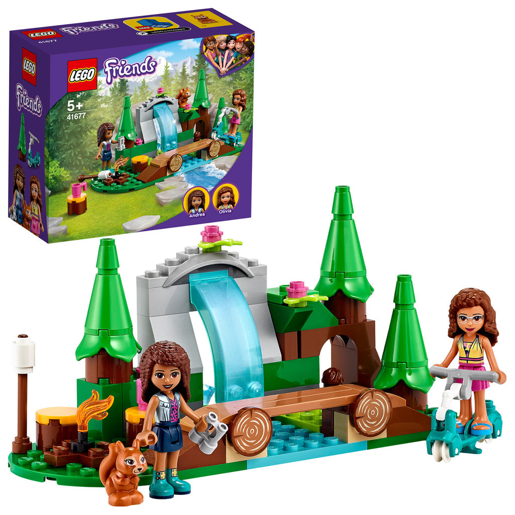 LEGO® Friends™ Forest Waterfall - Đồ Chơi Lắp Ráp Thác Nước Trong Rừng - LEGO 41677 - Hình ảnh chi tiết 2