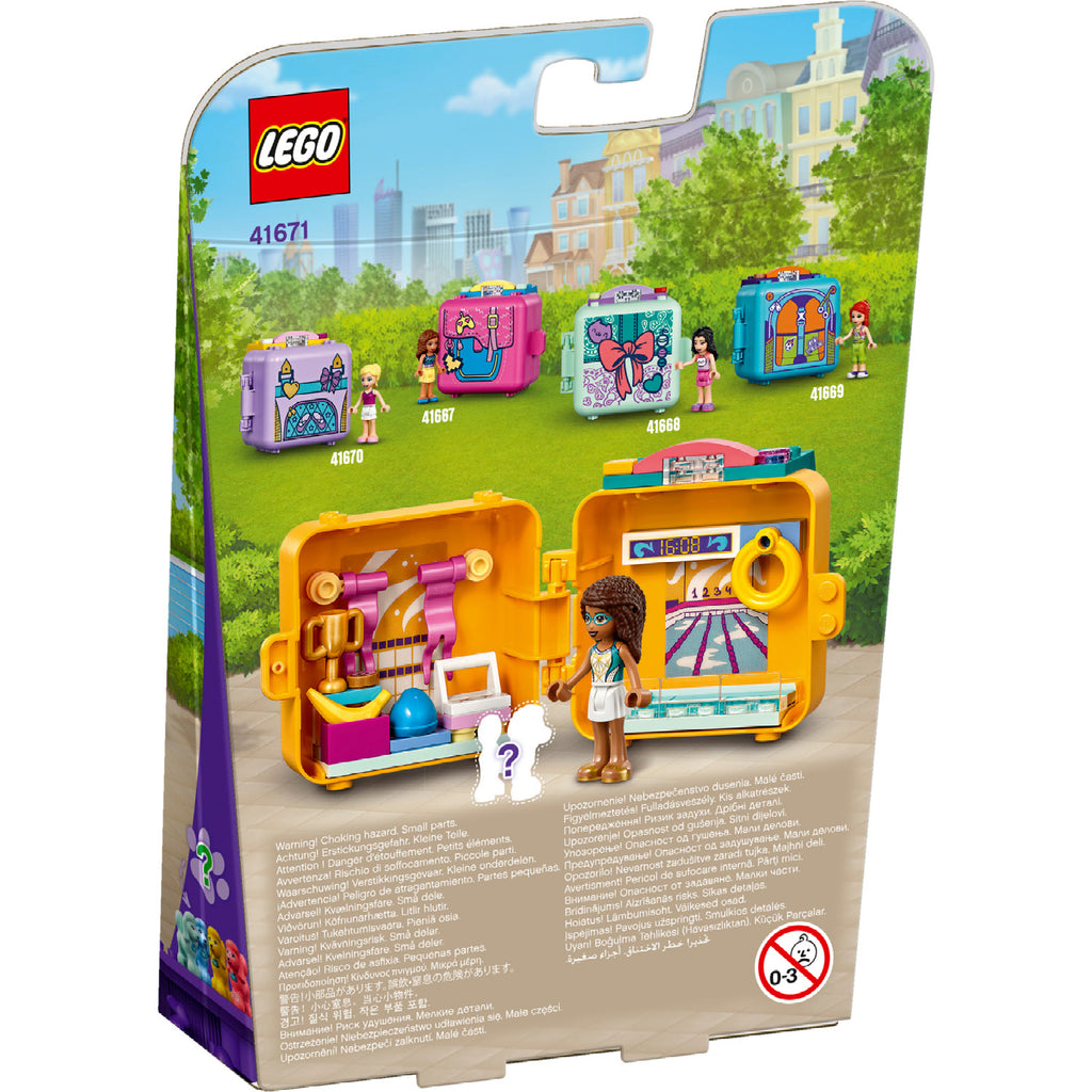LEGO® Friends™ Andreas Swimming Cube - Đồ Chơi Lắp Ráp Khối Bơi Lội Của Andrea - LEGO 41671 LEGO - ảnh 1 - LEGO Sets