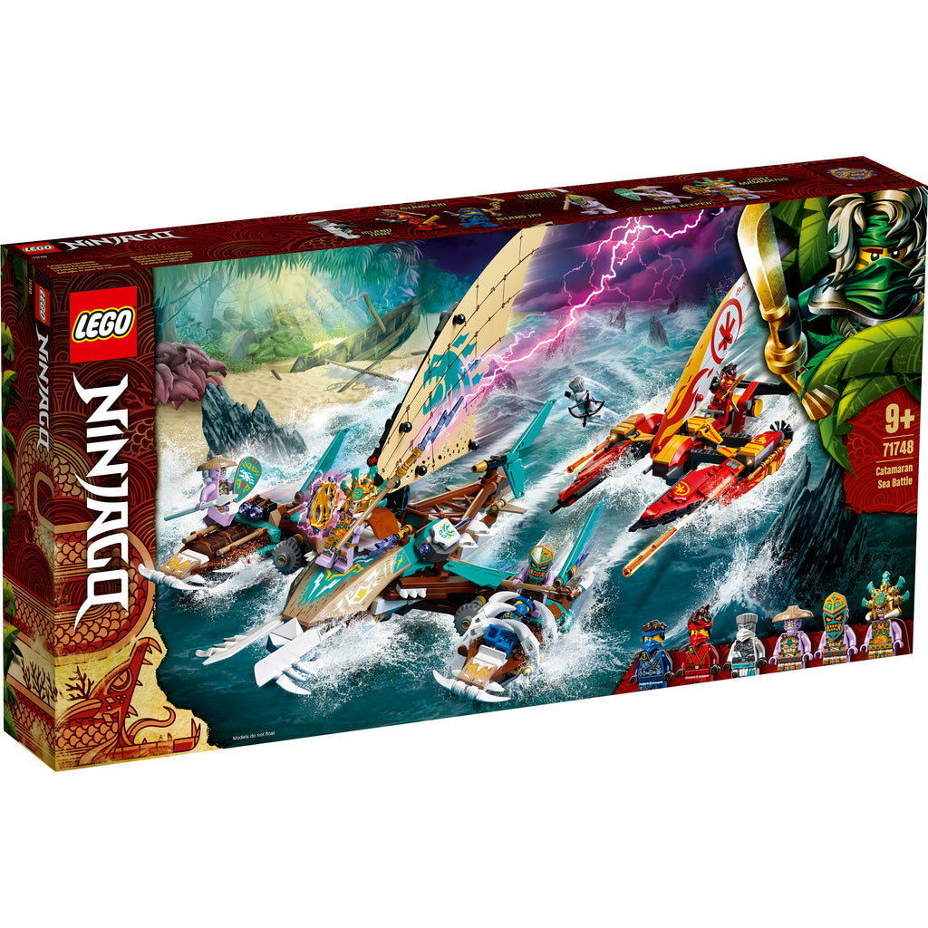 LEGO® NINJAGO® Catamaran Sea Battle - Đồ Chơi Lắp Ráp Thuyền Chiến Ninja LEGO 71748 - Hình ảnh sản phẩm