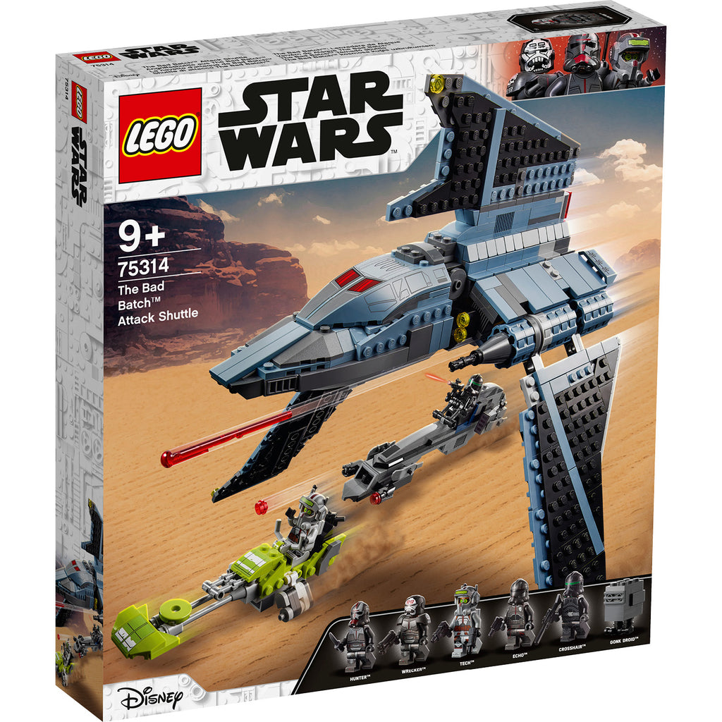 LEGO® Star Wars™ The Bad Batch™ Attack Shuttle - Mô Hình Lắp Ráp Phi Thuyền Tấn Công 75314 - Hình ảnh sản phẩm