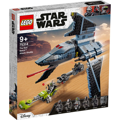 LEGO® Star Wars™ The Bad Batch™ Attack Shuttle - Mô Hình Lắp Ráp Phi Thuyền Tấn Công 75314 - Hình ảnh sản phẩm