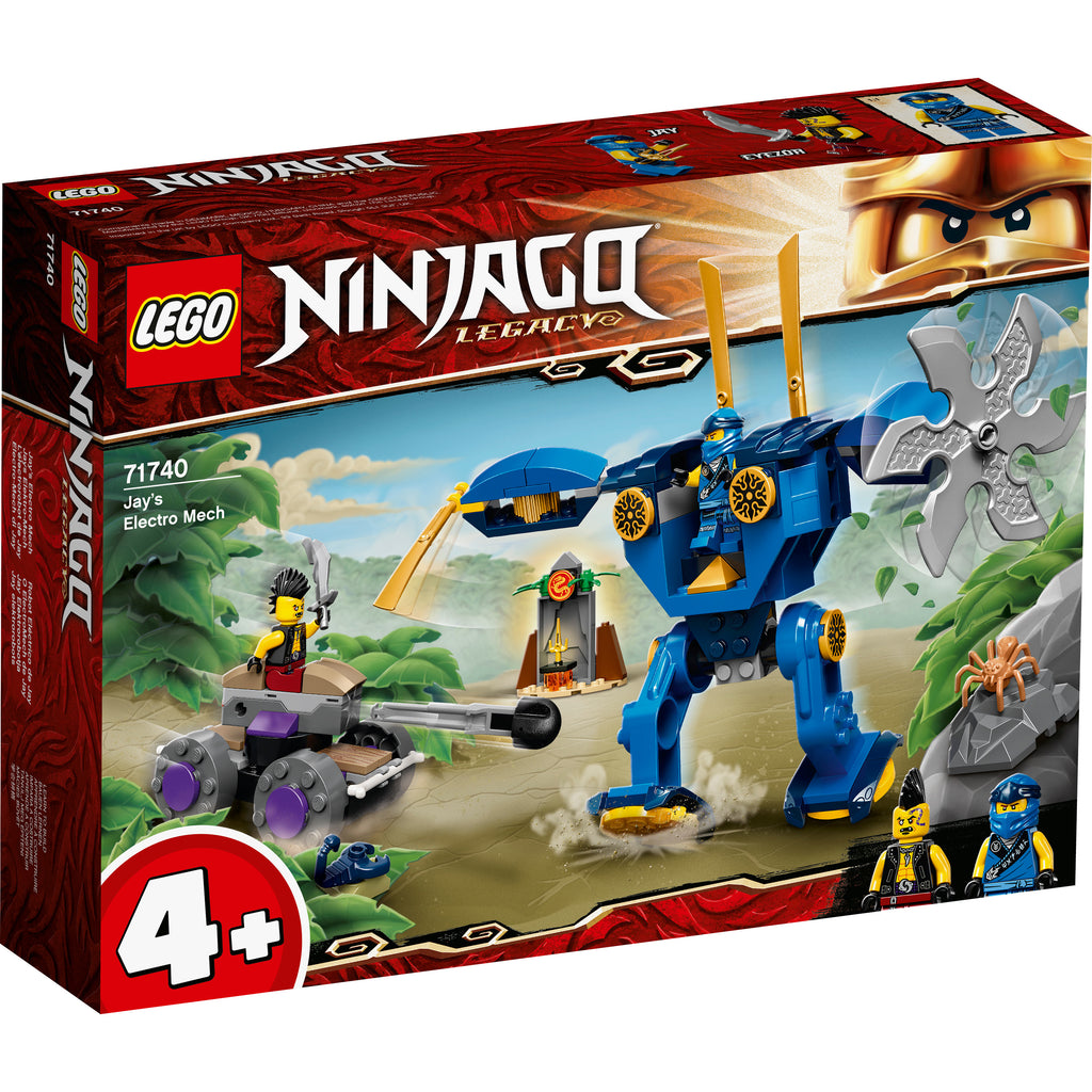 LEGO® NINJAGO® Jay's Electro Mech - Đồ Chơi Lắp Ráp Robot Ninja (71740) - Hình ảnh sản phẩm
