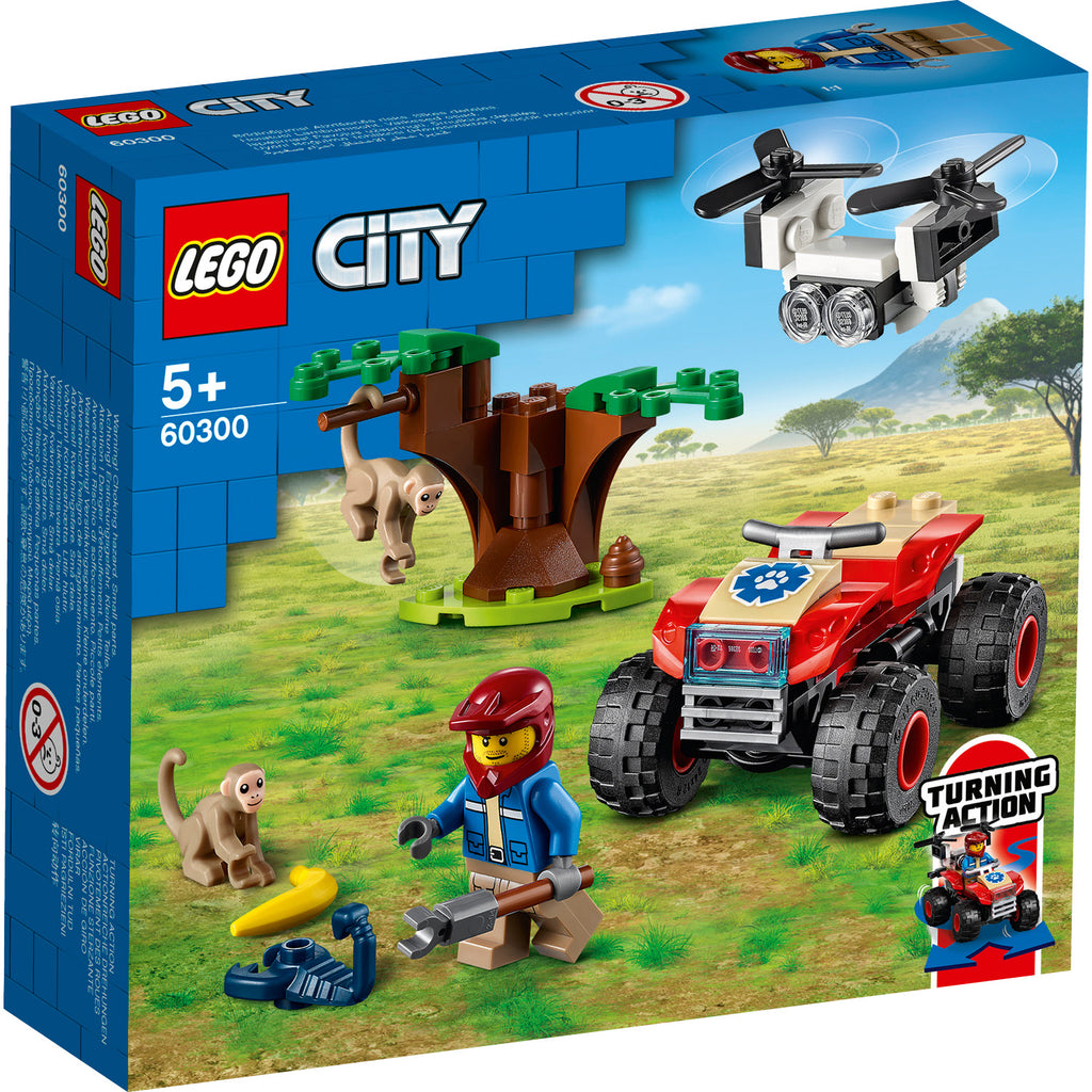 LEGO® City Wildlife Rescue ATV - Xe Địa Hình Cứu Hộ Động Vật LEGO 60300 - Hình ảnh sản phẩm