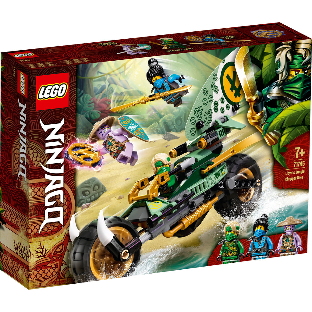 LEGO® NINJAGO® Lloyds Jungle Chopper Bike - Đồ chơi lắp ráp Xe Máy Rừng Rậm Của Lloyd - LEGO 71745 - Hình ảnh sản phẩm