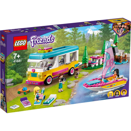LEGO® Friends™ Forest Camper Van and Sailboat - Đồ chơi lắp ráp Xe cắm trại và Thuyền buồm LEGO 41681 - Hình ảnh sản phẩm