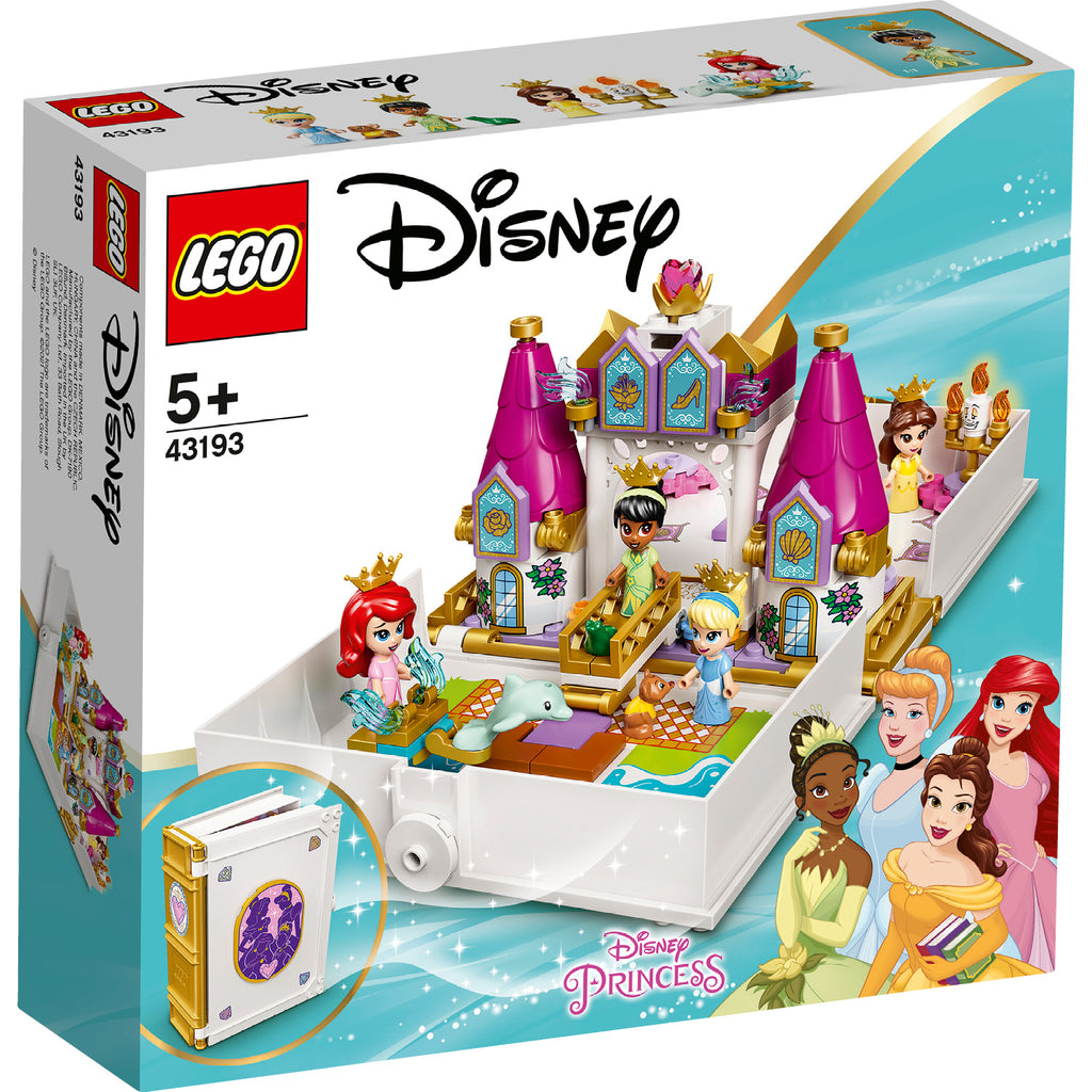 LEGO® Disney™ Ariel, Belle, Cinderella and Tiana’s Storybook Adventures - Đồ chơi lắp ráp Sách Phiêu Lưu Công Chúa - LEGO 43193 - Hình ảnh sản phẩm
