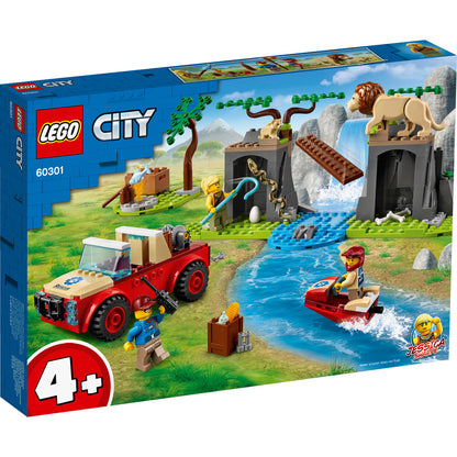 LEGO® City Wildlife Rescue Off-Roader - Xe Địa Hình Giải Cứu Động Vật - LEGO 60301 - Hình ảnh sản phẩm