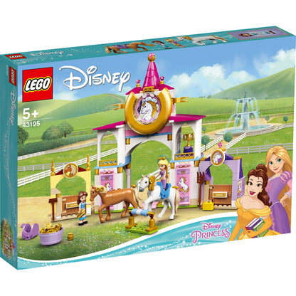 LEGO® Disney Belle and Rapunzel’s Royal Stables - Đồ chơi lắp ráp Chuồng ngựa Hoàng gia LEGO 43195 - Hình ảnh sản phẩm