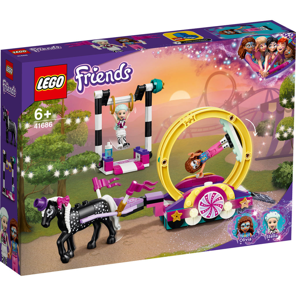 LEGO® Friends™ Magical Acrobatics - Đồ chơi lắp ráp nhào lộn nghệ thuật - LEGO 41686 - Hình ảnh sản phẩm