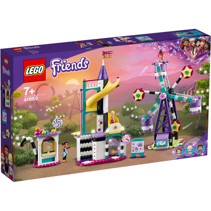 LEGO® Friends™ Magical Ferris Wheel and Slide - Đồ Chơi Lắp Ráp Vòng Đu Quay Và Cầu Trượt Ma Thuật - LEGO 41689 - Hình ảnh sản phẩm