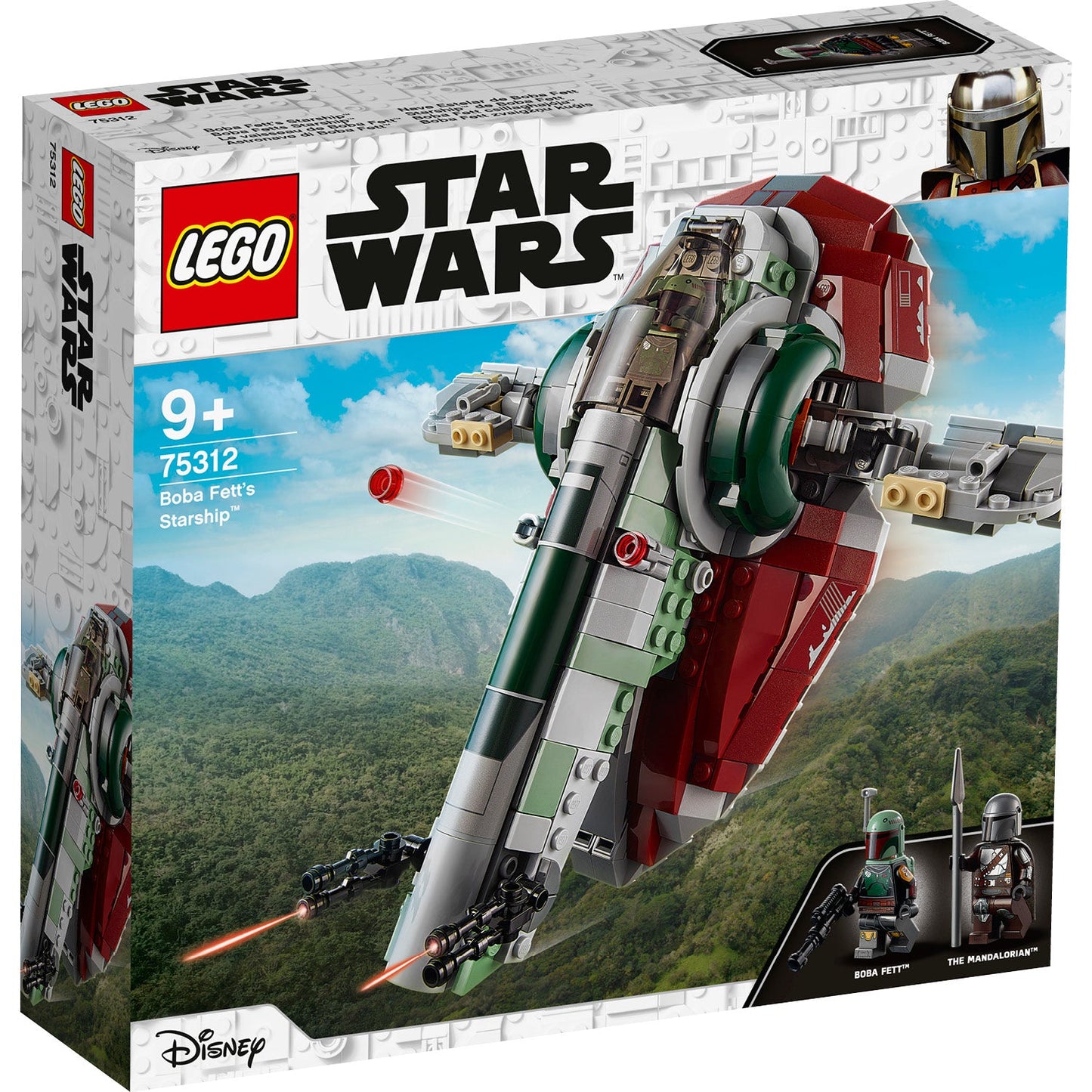 LEGO® Star Wars™ Boba Fett’s Starship™ - Mô hình Phi Thuyền 75312 - LEGO chính hãng - Hình ảnh sản phẩm