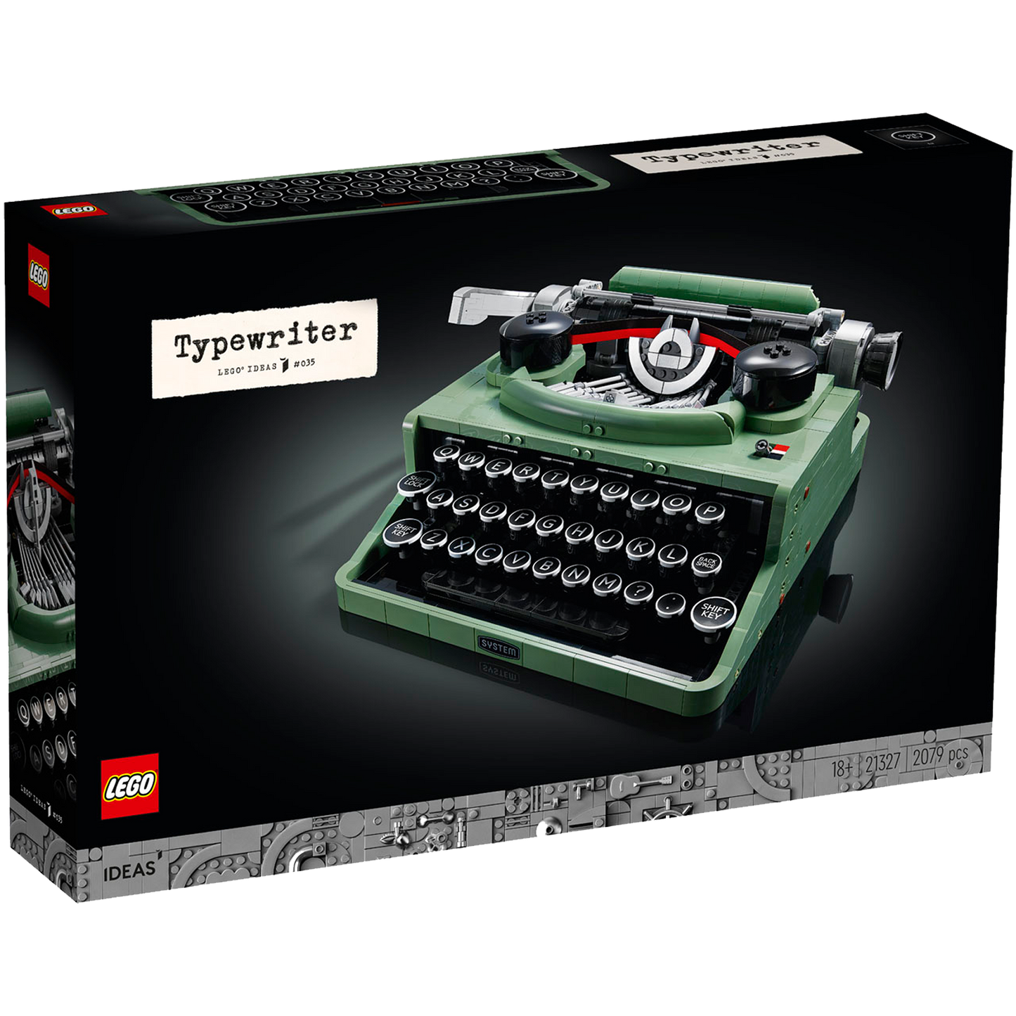 LEGO® Ideas Typewriter - Bộ Lắp Ráp Máy Đánh Chữ Cổ Điển - LEGO 21327 - Hình ảnh sản phẩm
