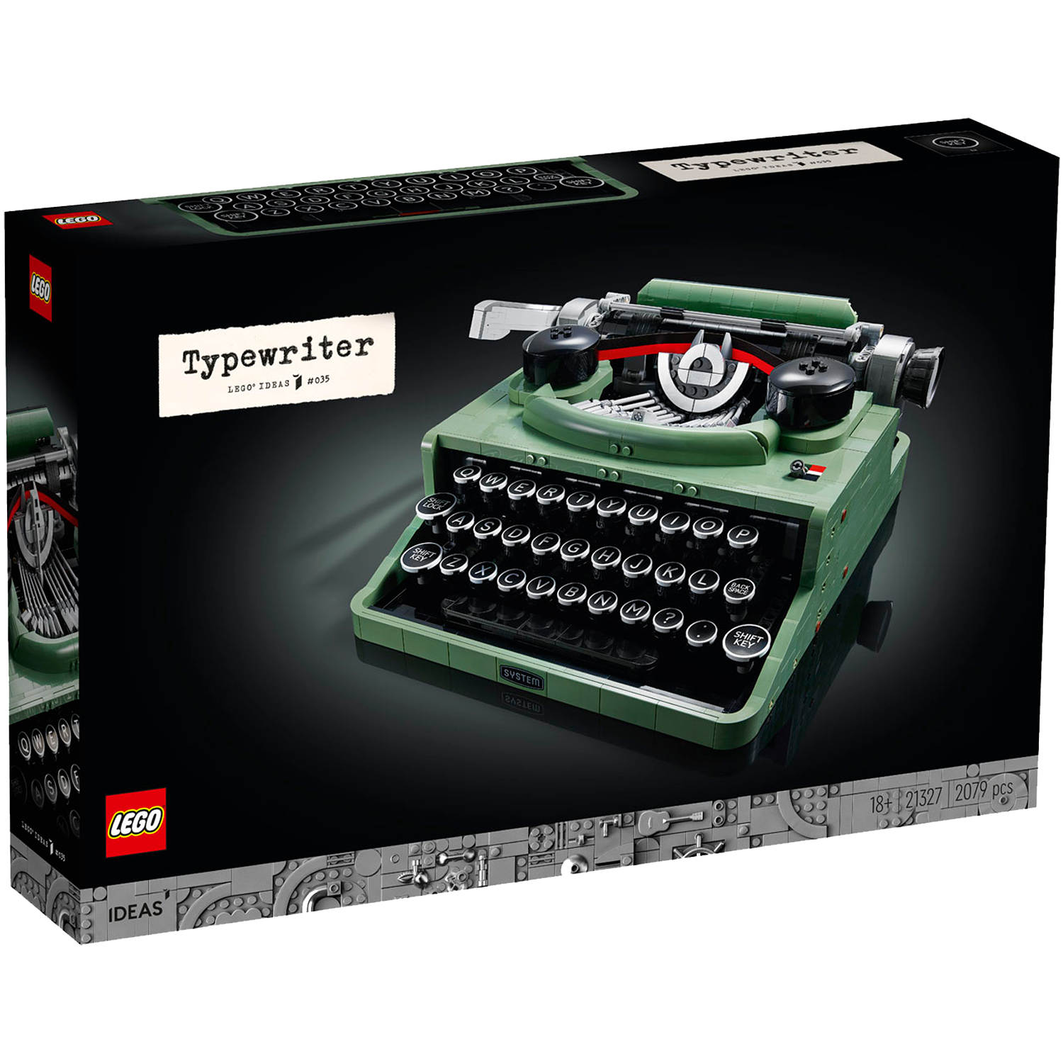 LEGO® Ideas Typewriter - Bộ Lắp Ráp Máy Đánh Chữ Cổ Điển - LEGO 21327 - Hình ảnh sản phẩm