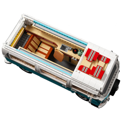 LEGO® Creator Expert Volkswagen T2 Camper Van - Mô Hình Xe Cắm Trại Cổ Điển Chính Hãng LEGO