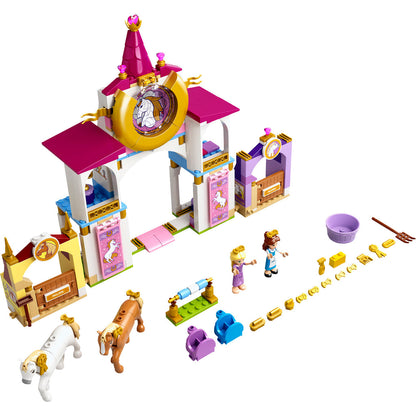LEGO® Disney Belle and Rapunzel’s Royal Stables - Đồ chơi lắp ráp Chuồng ngựa Hoàng gia LEGO 43195 - Hình ảnh chi tiết 2