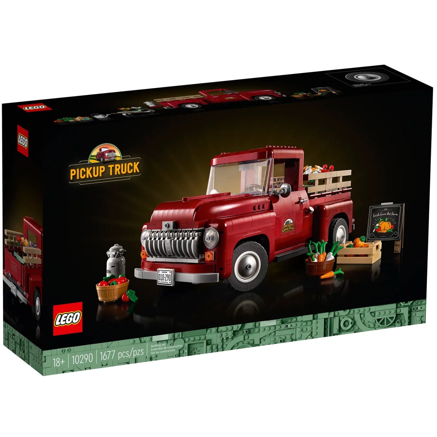 LEGO® Creator Expert Pickup Truck - Mô hình Xe Tải Cổ Điển - LEGO 10290 - Hình ảnh sản phẩm
