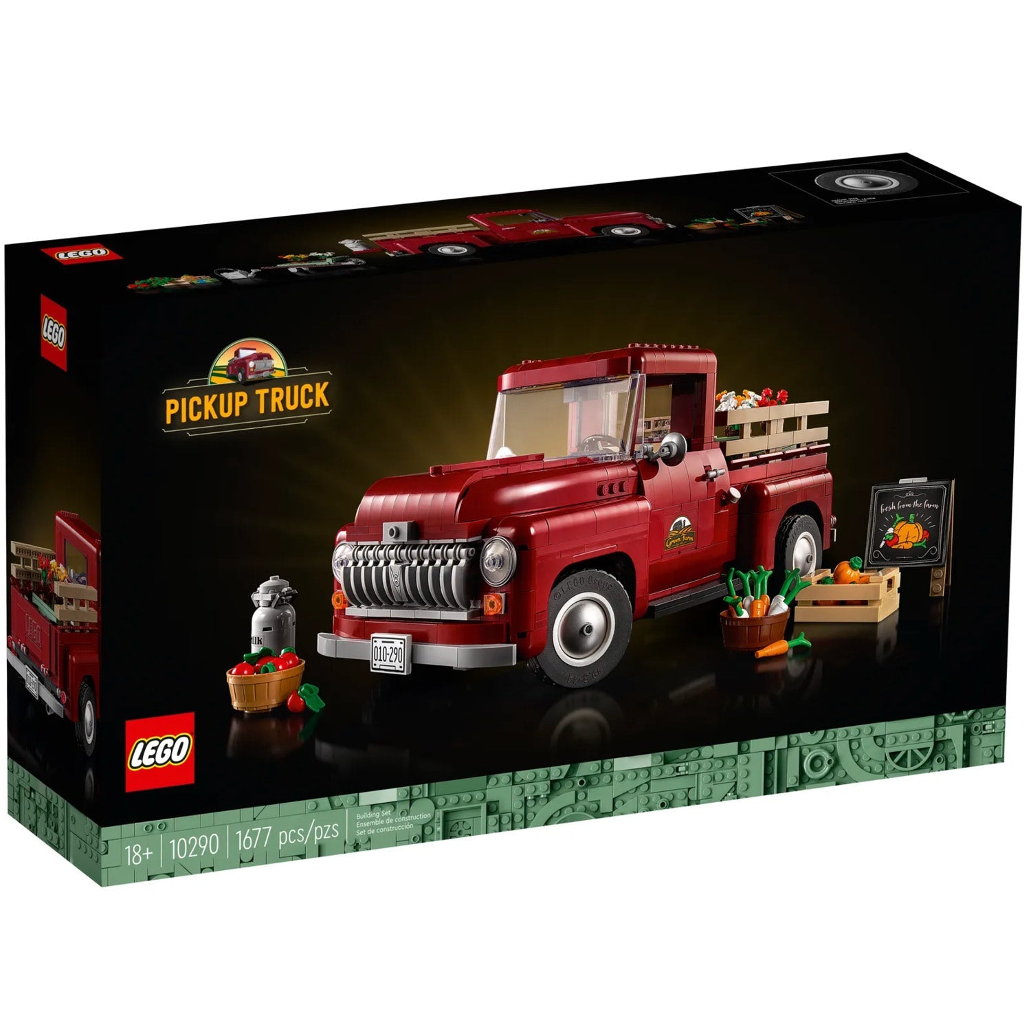 LEGO® Creator Expert Pickup Truck - Mô hình Xe Tải Cổ Điển - LEGO 10290 - Hình ảnh sản phẩm